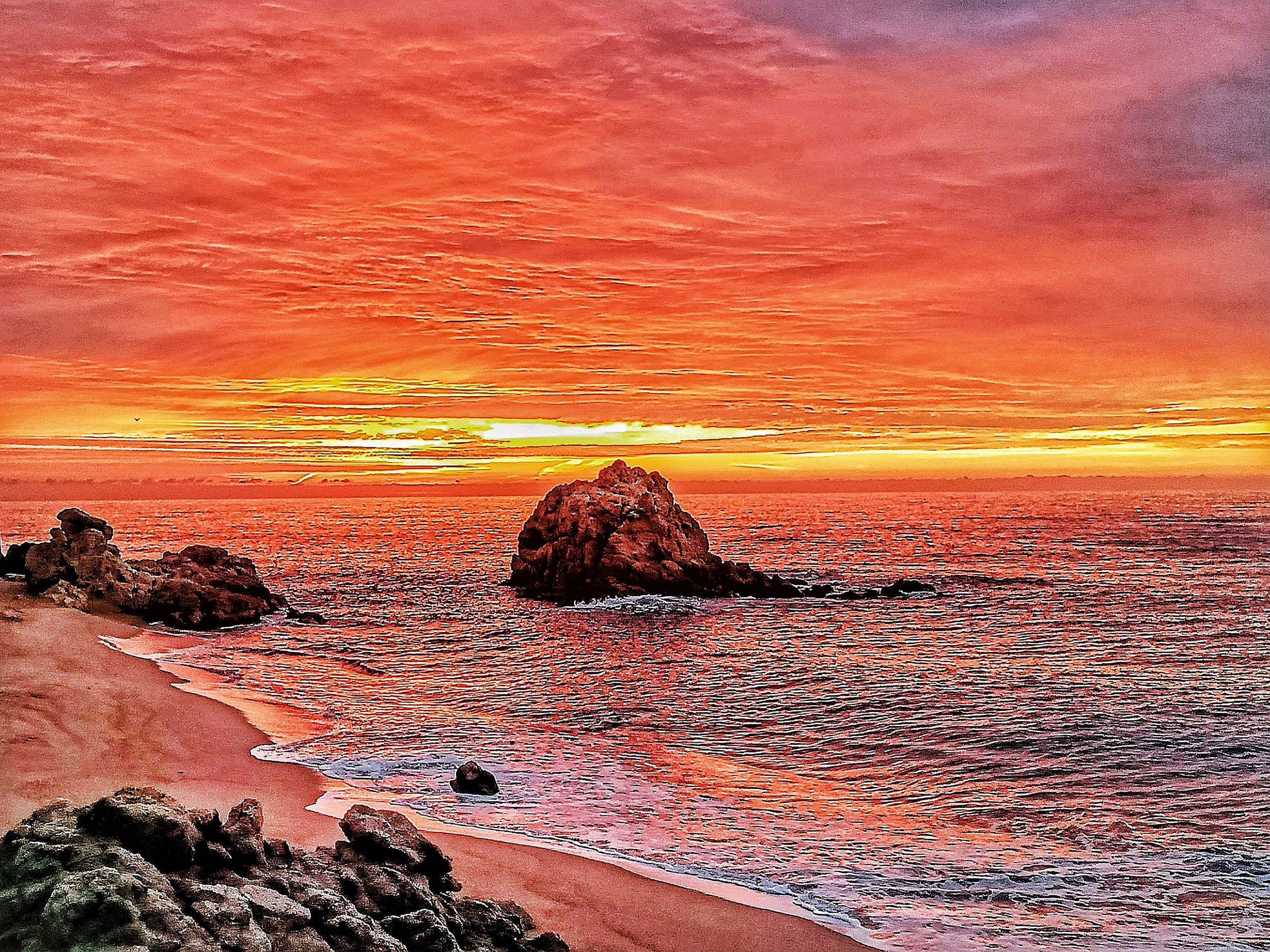 Red sunrise by AM65 — YouPic