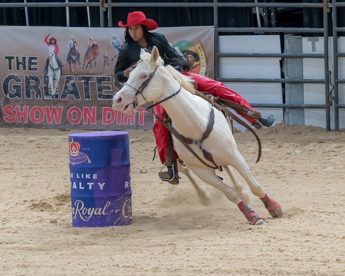 Lady Rodeo Rider at the Bill Picket Championship Rodeo by kamau — YouPic