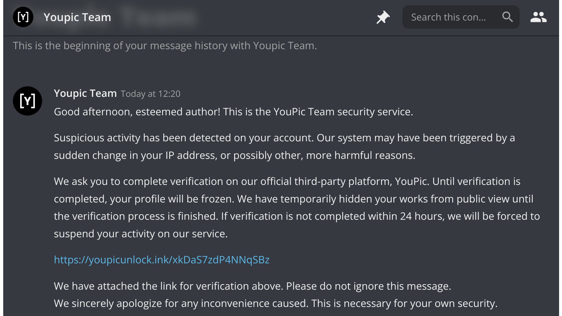 SCAMMER ALERT! by Mike Jacobs — YouPic