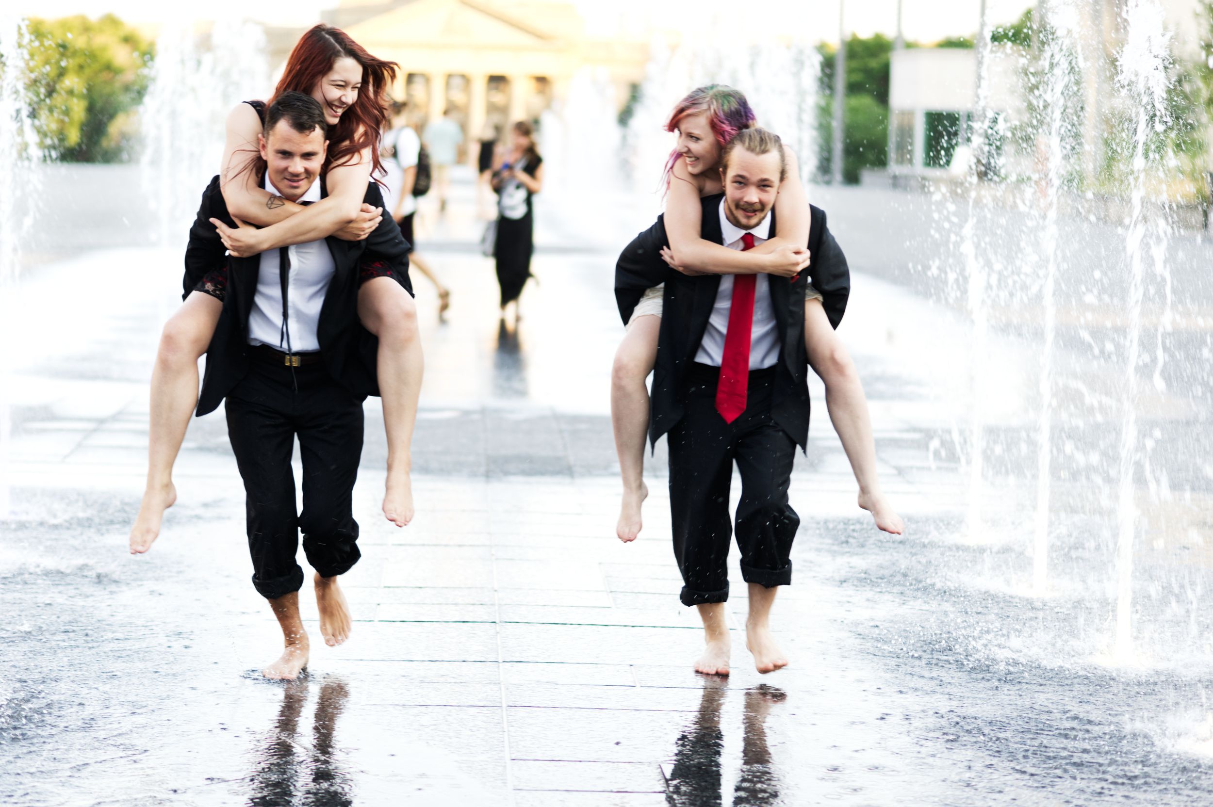 fun at the fountain by Marc Neal — YouPic