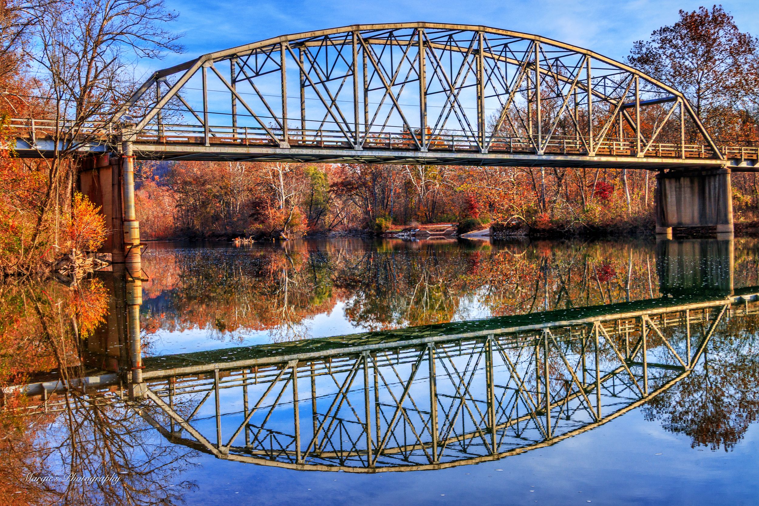 Bridge on the Eleven Point River by Margie Troyer — YouPic