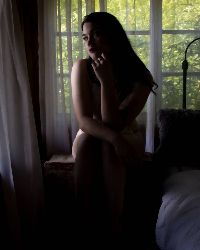 Photo in Fine Art #low-key lighting #boudoir