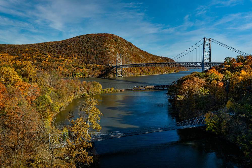 Photo in Landscape #bearmountain #bewyork #bridges