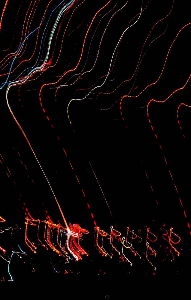 Photo in Random #light green black night