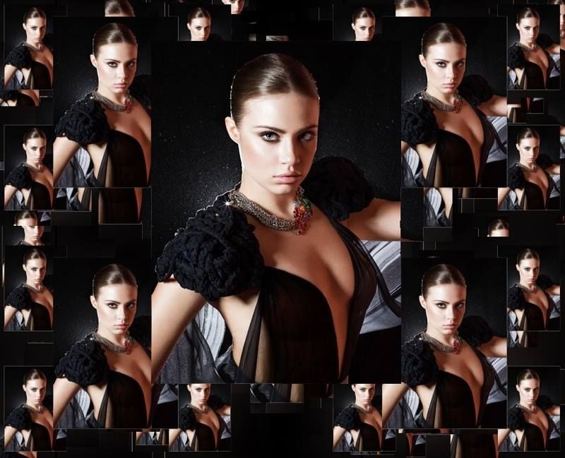 Photo in Fashion #luxury woman #model face #seductive lips #desire russian