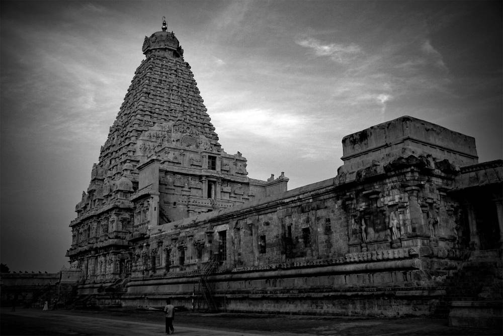 Brihadisvara temple at sunrise by Jean Marie alias Jeremy Marien on YouPic