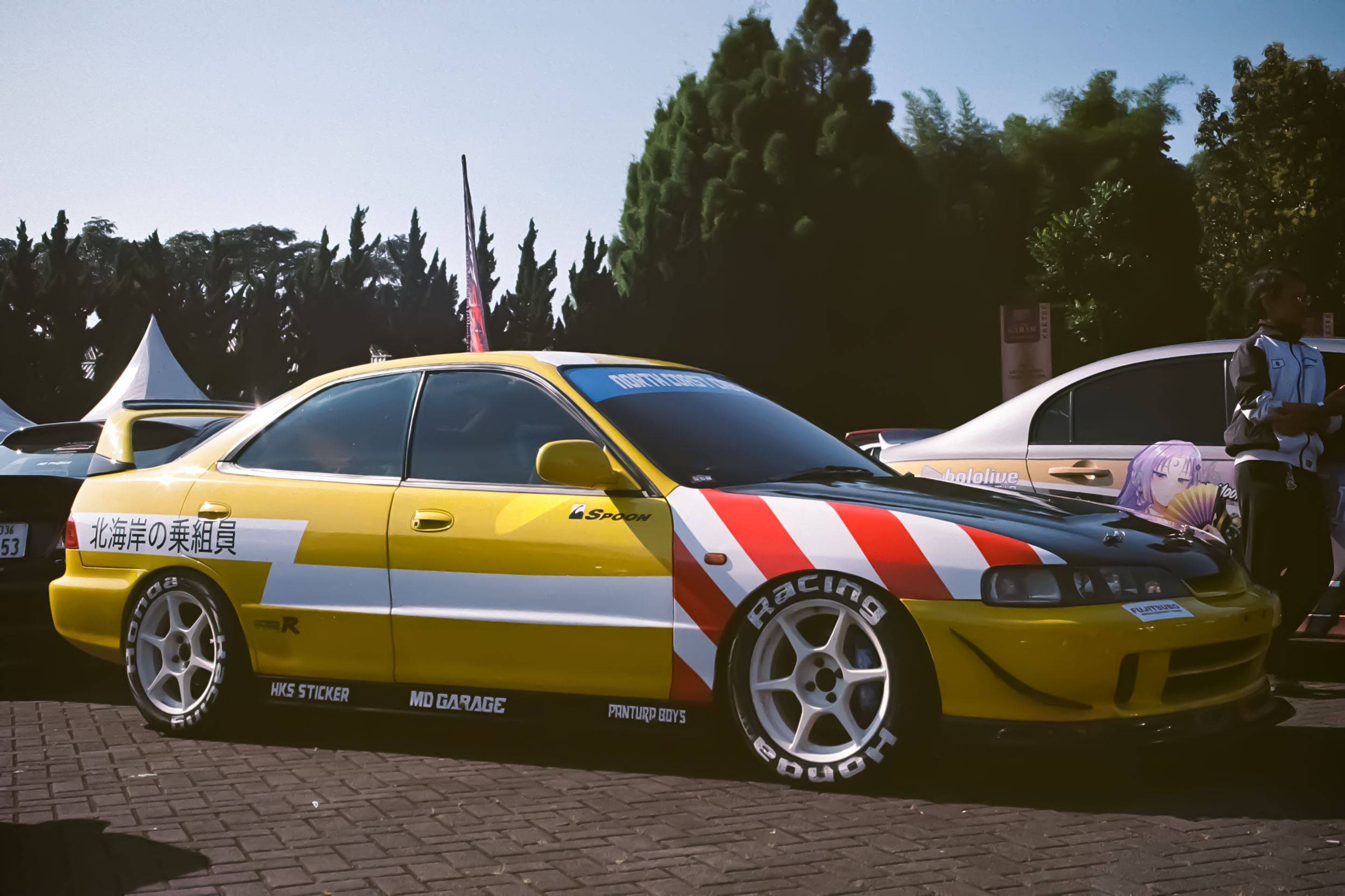 Yellow Acura Integra Type R by Jotto Masaki on YouPic